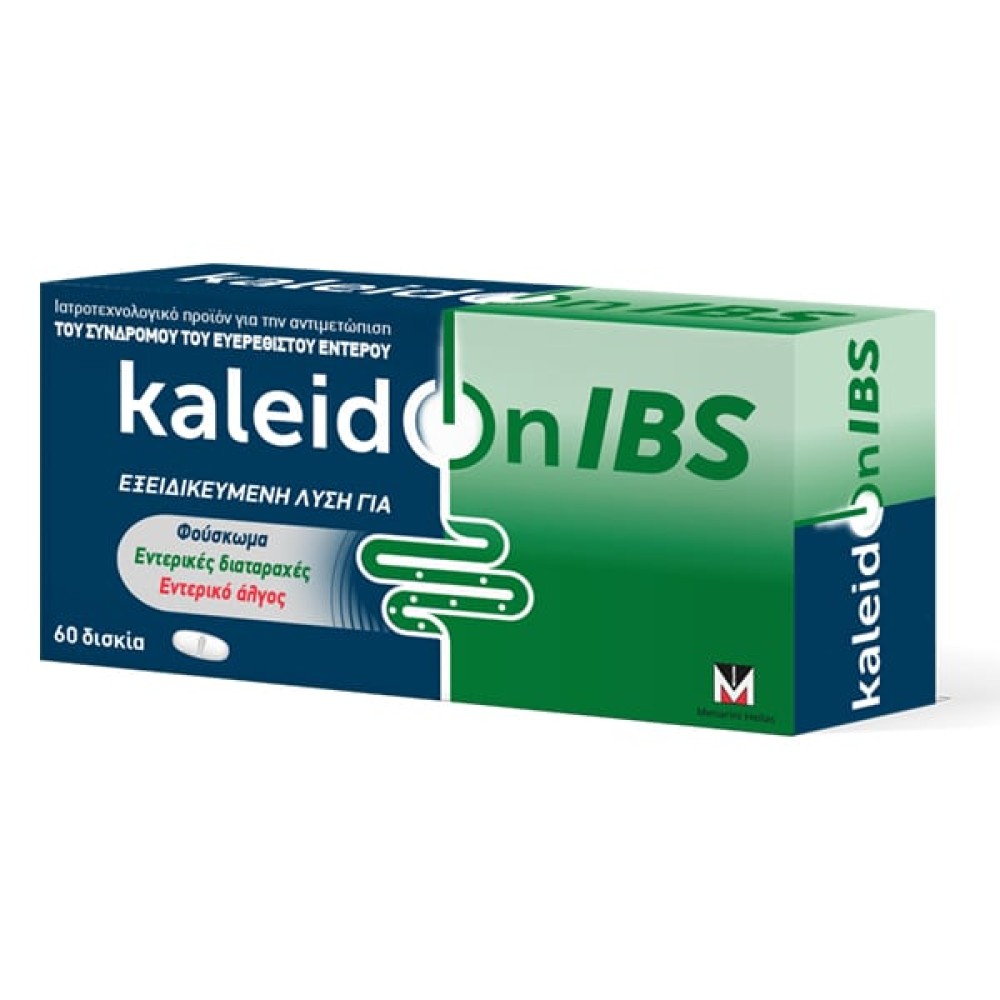 Menarini | Kaleidon IBS για την Αντιμετώπιση του Ευερέθιστου Εντέρου | 60 Δισκία