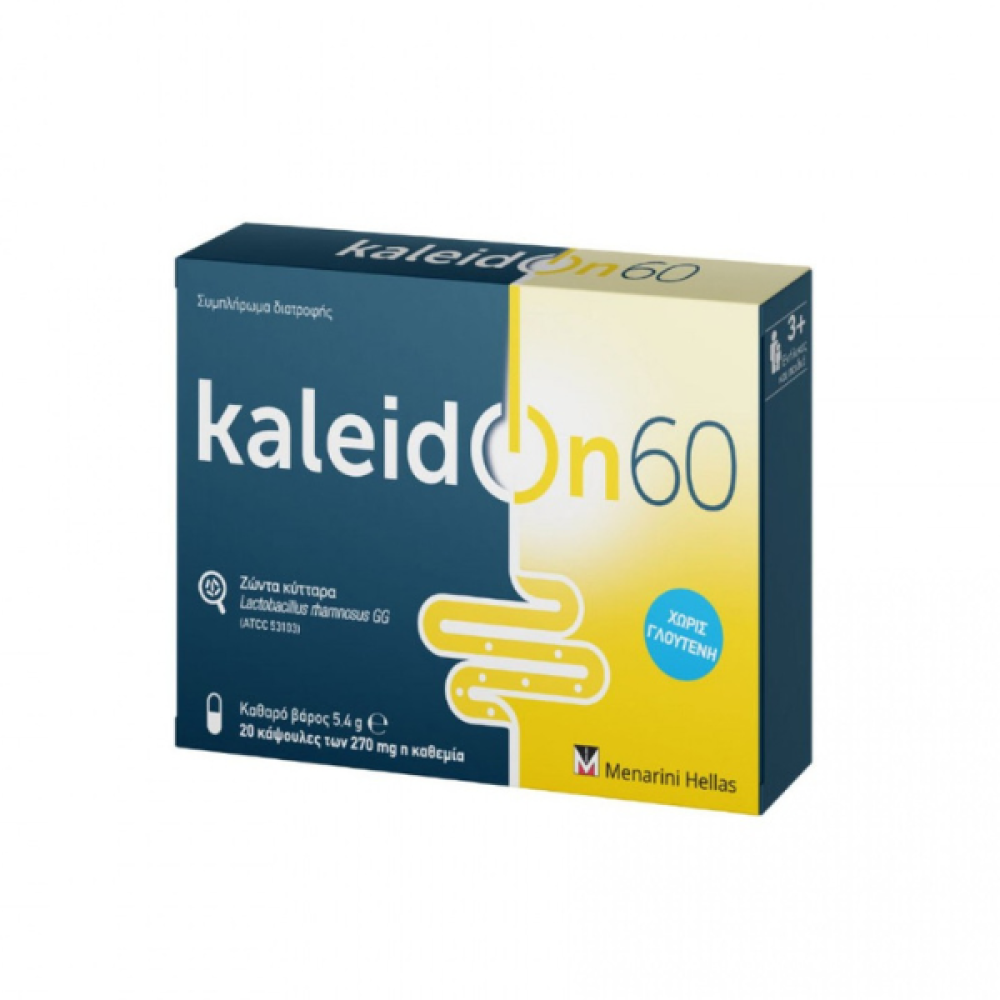 Menarini | Kaleidon 60 Προβιοτικά Lactobacillus Rhamnosus GG | 20caps