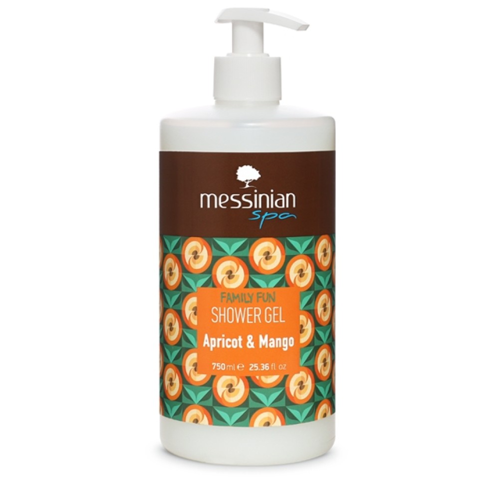 Messinian Spa | Family Fun Shower Gel Apricot & Mango | 750 ml 