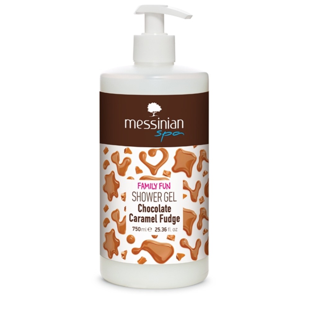 Messinian Spa | Family Fun Shower Gel Chocolate Caramel Fudge | 750ml 