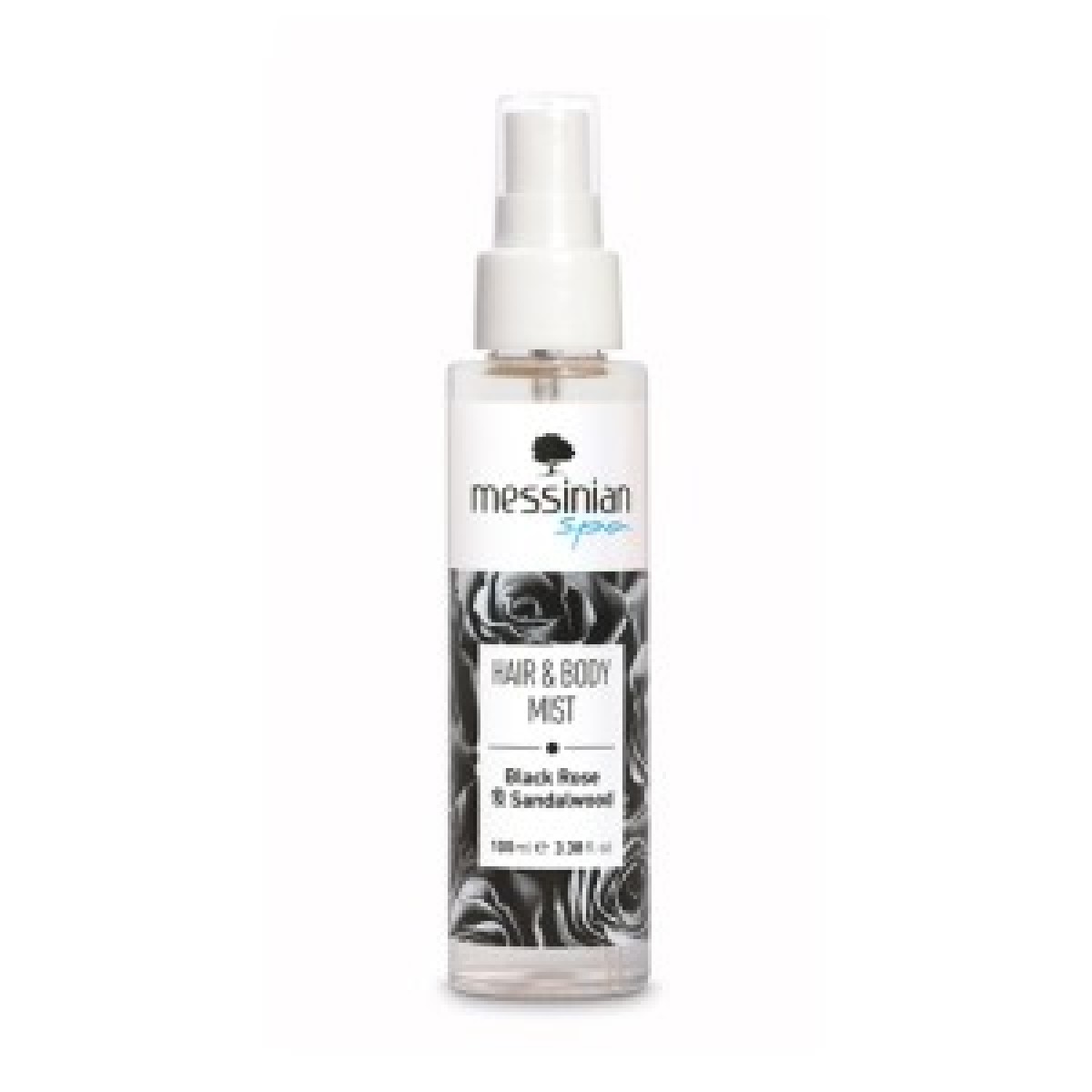 Messinian Spa | Black Rose & Sandalwood Hair & Body Mist | 100ml 