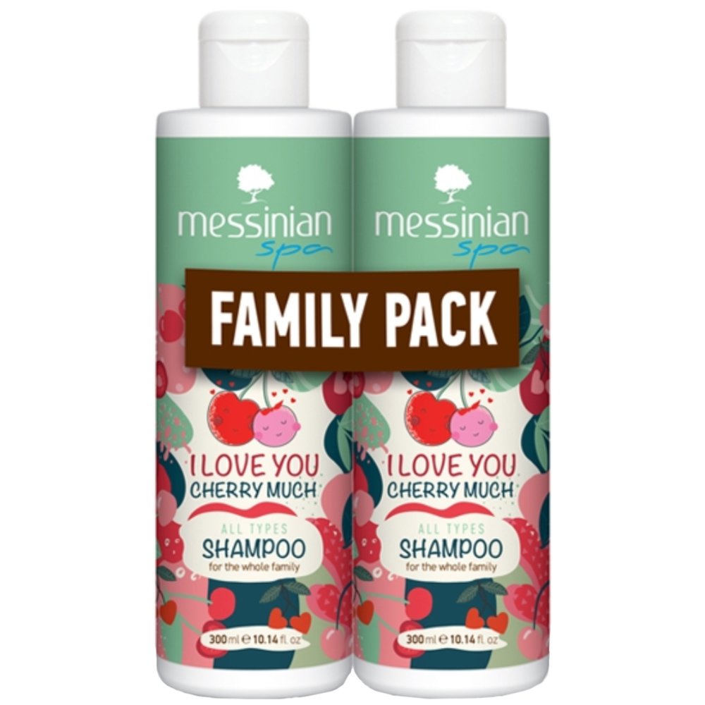 Messinian Spa | Promo Shampoo I love You Cherry Much | 2x300ml 