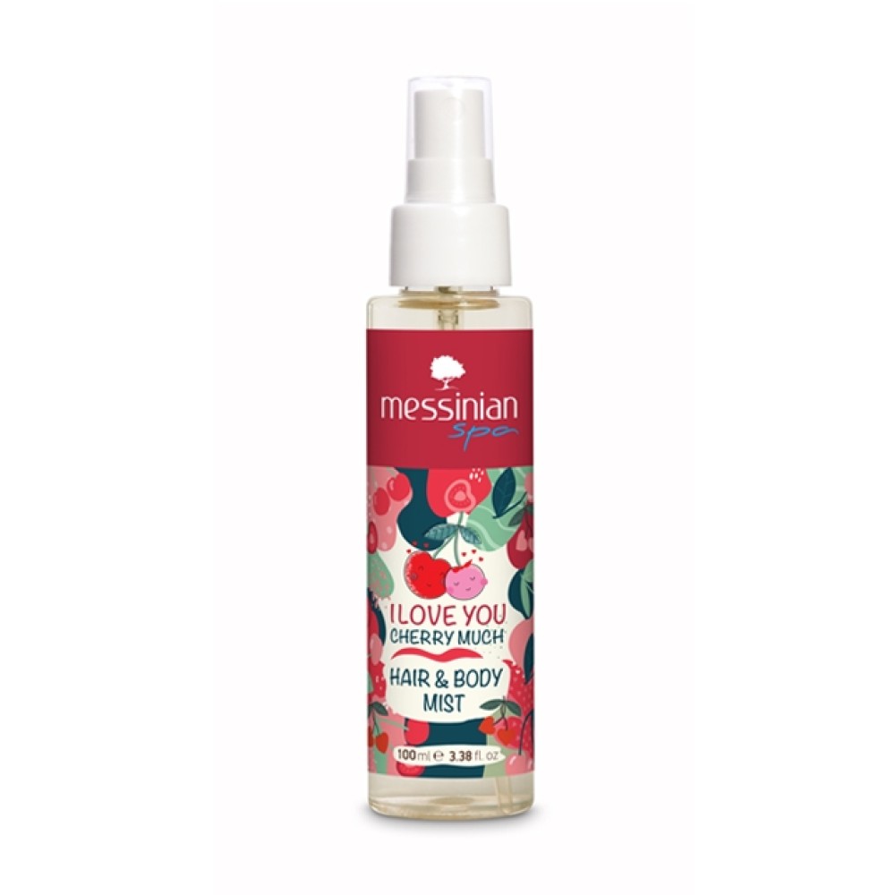 Messinian Spa | I Love You Cherry Much Hair & Body Mist | 100ml 