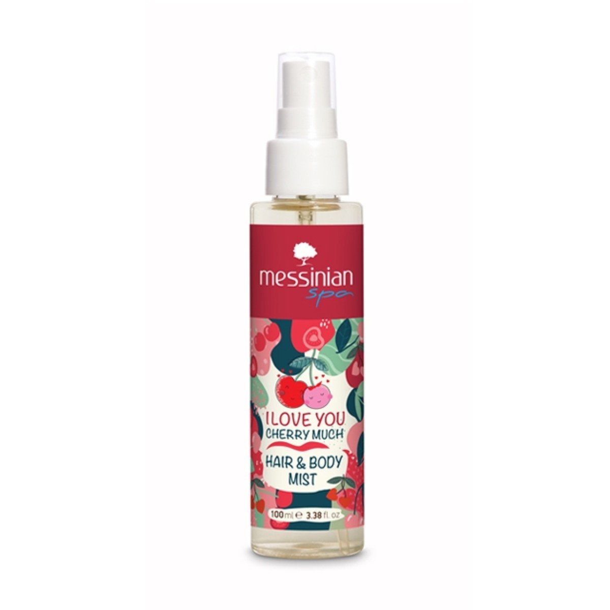 Messinian Spa | I Love You Cherry Much Hair & Body Mist | 100ml 
