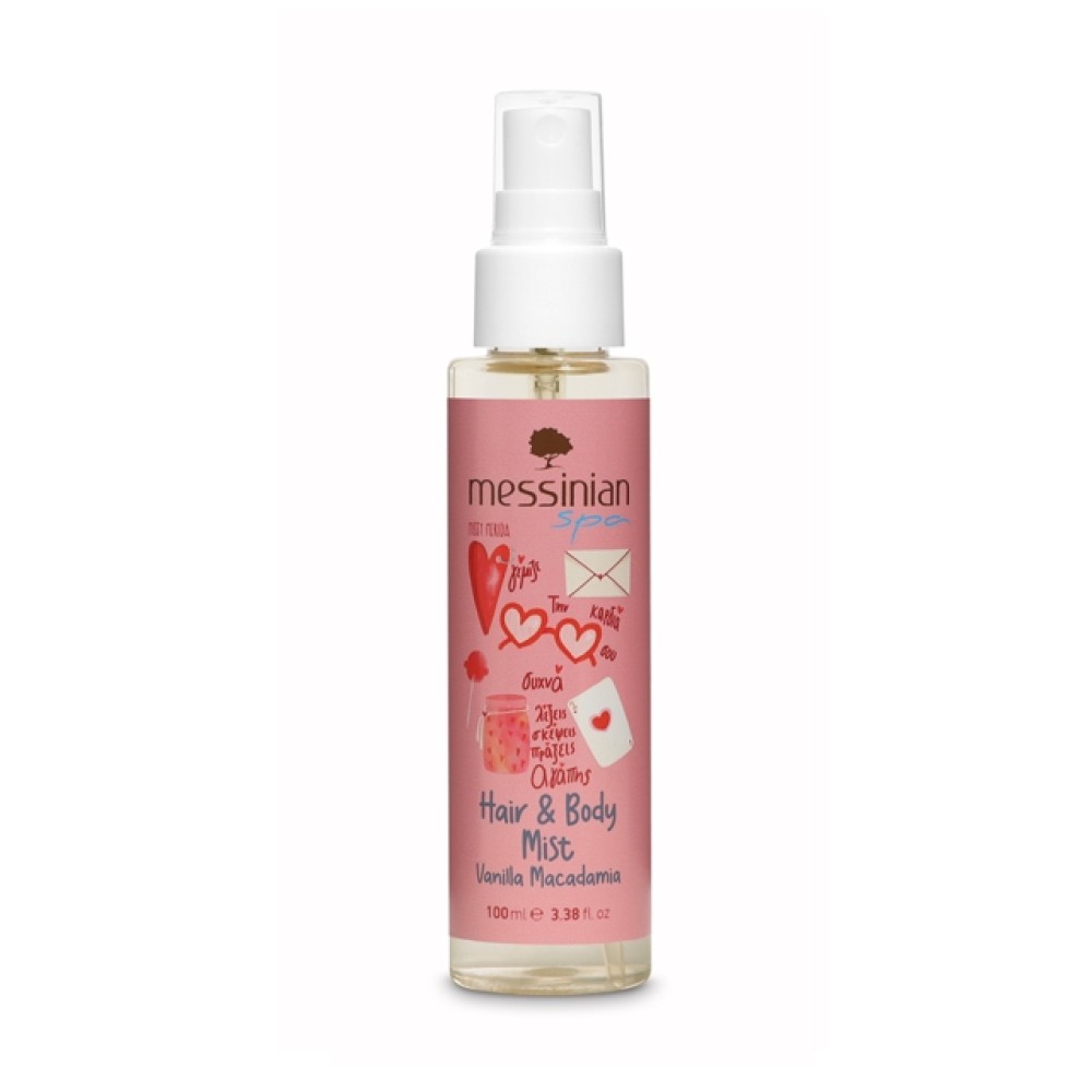 Messinian Spa | Hair & Body Mist Vanilla Macadamia | 100ml 