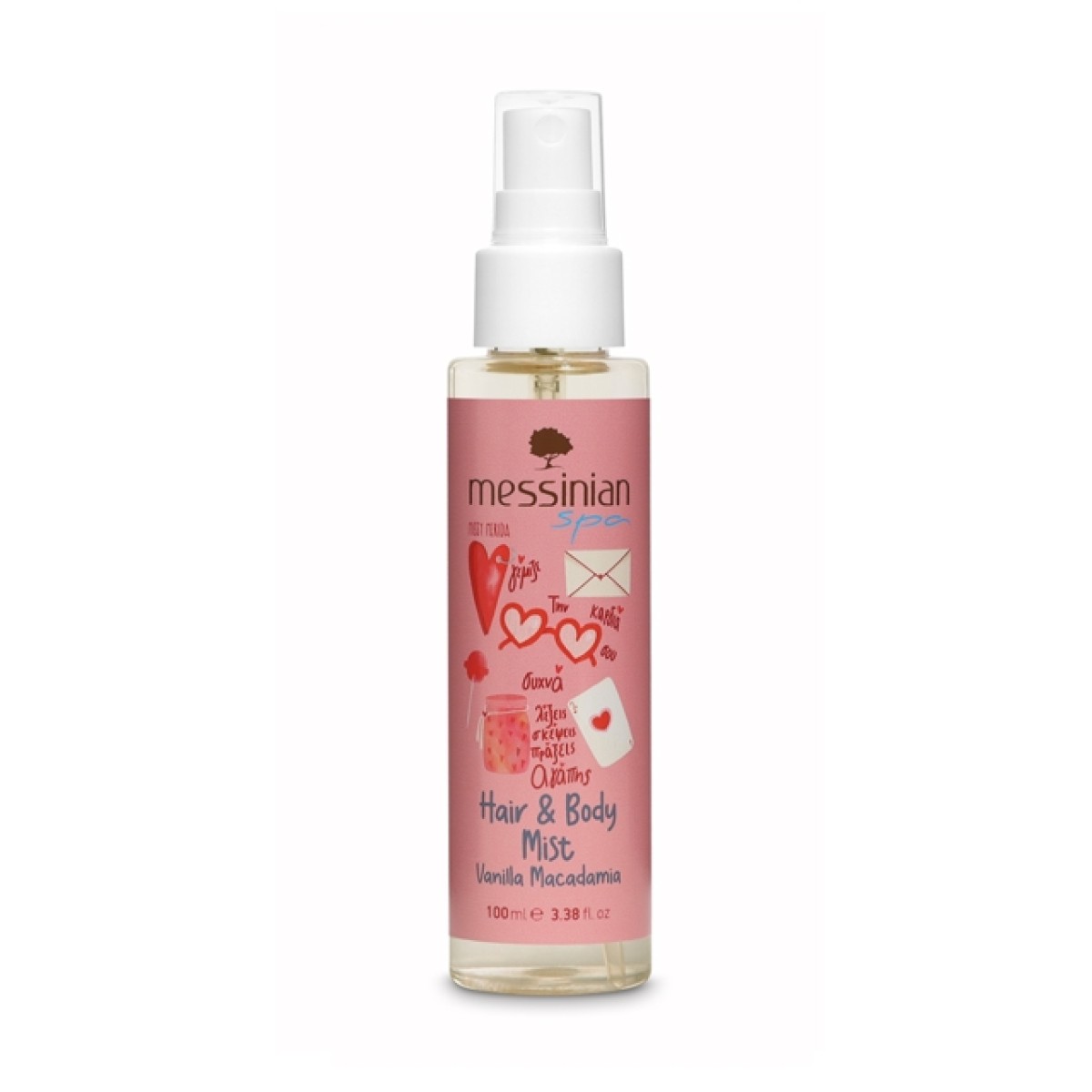 Messinian Spa | Hair & Body Mist Vanilla Macadamia | 100ml 
