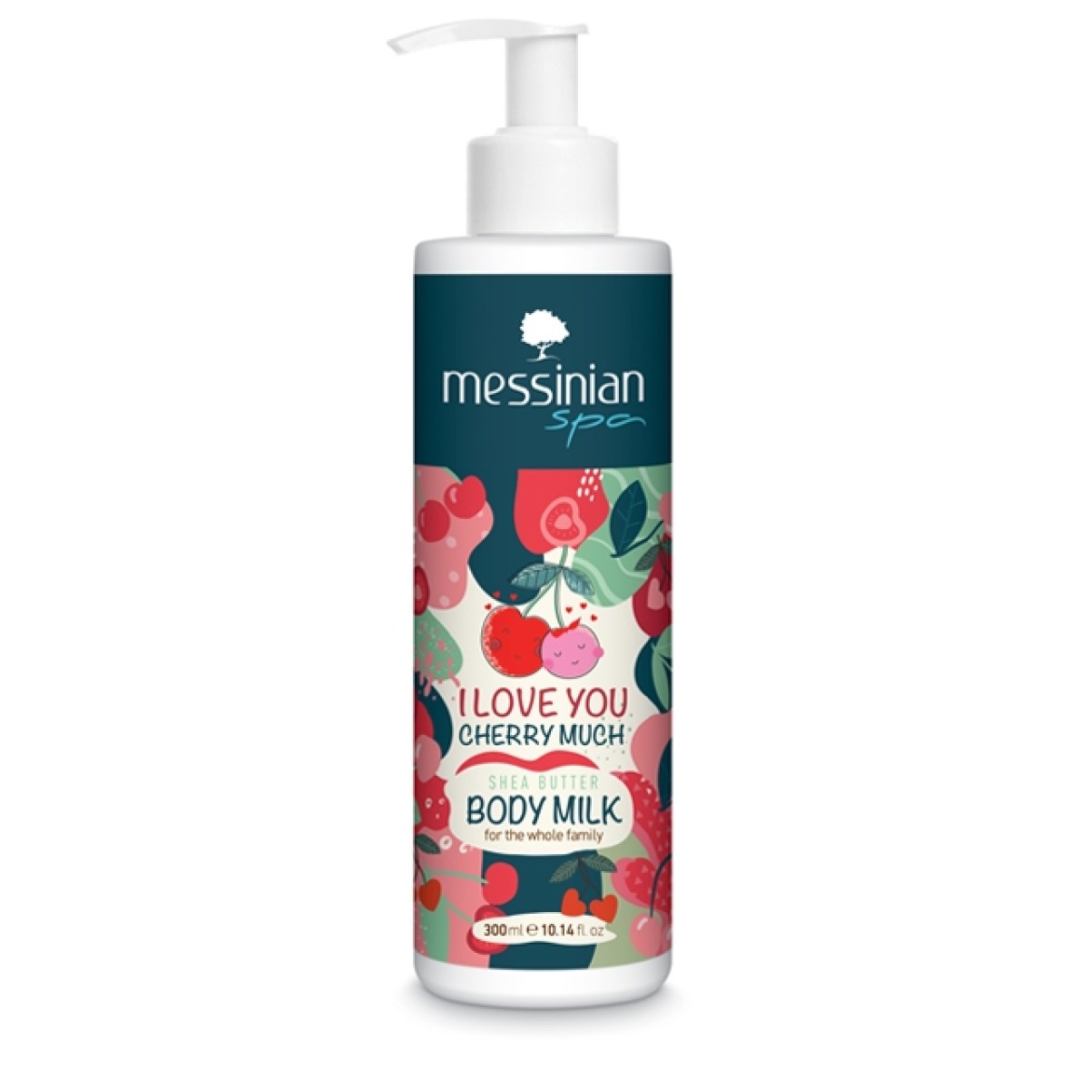 Messinian Spa | I Love You Cherry Much Shea Butter Body Milk | 300ml