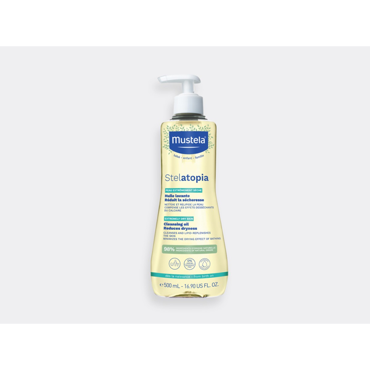 Mustela | Stelatopia Cleansing Oil Λάδι Καθαρισμού | 500ml