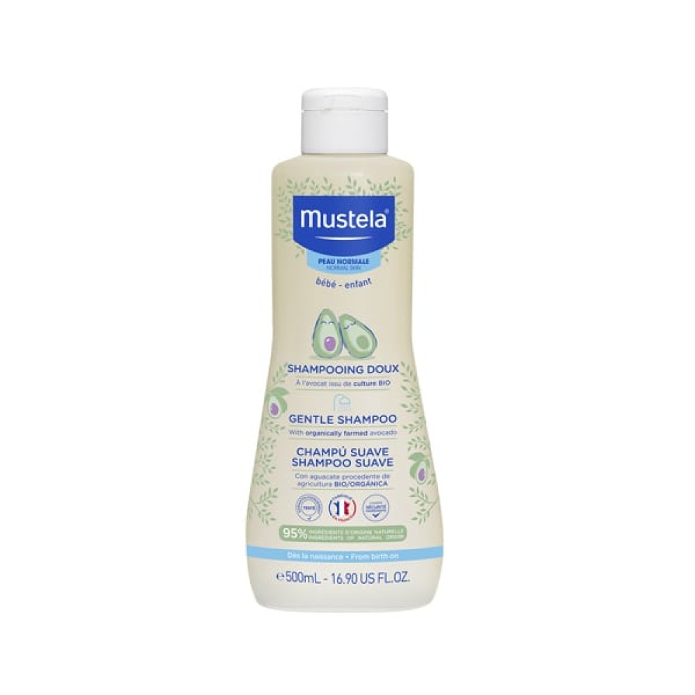 Mustela | Shampooing Doux Απαλό Σαμπουάν Καθημερινής Χρήσης για Βρέφη από τη Γέννηση & Παιδιά | 500ml Mustela | Shampooing Doux Απαλό Σαμπουάν Καθημερινής Χρήσης για Βρέφη από τη Γέννηση & Παιδιά | 500ml