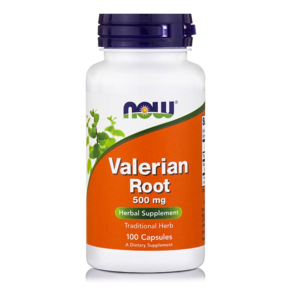 Now | Valerian Root 500mg | Συμπλήρωμα Διατροφής |100Caps.