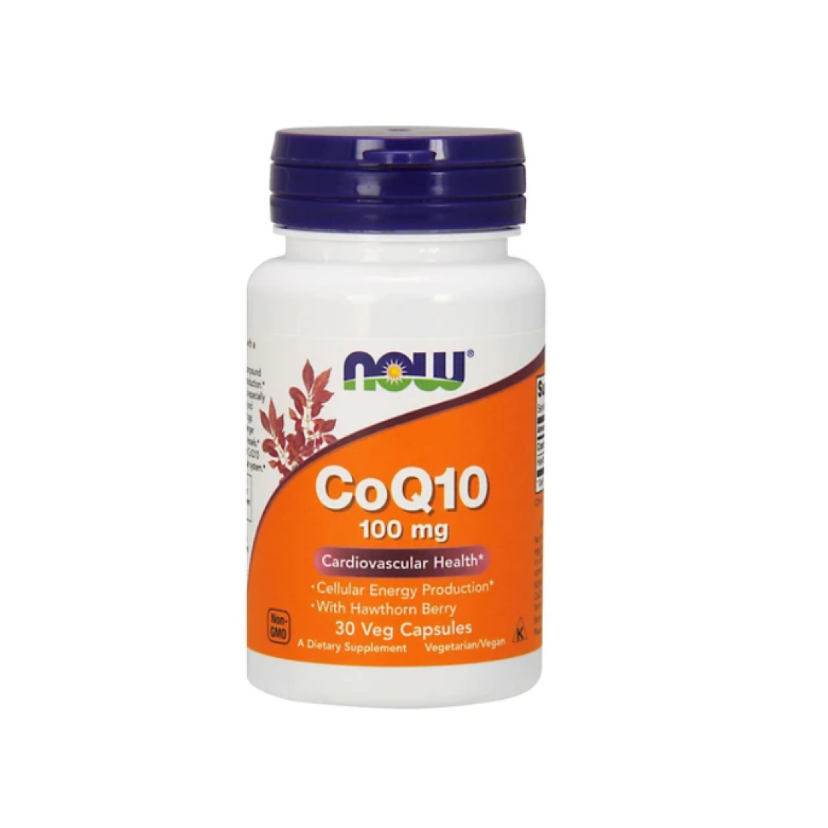 Now | CoQ10 100 mg | 30veg.caps