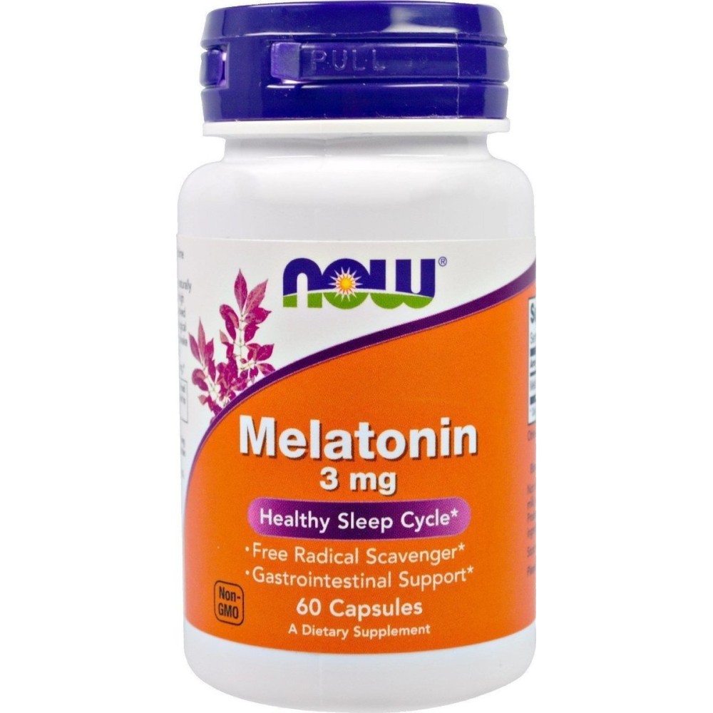 Now | Melatonin 3mg | 60 Κάψουλες