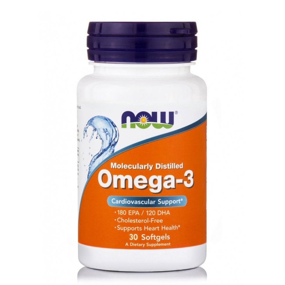 Now | Omega-3 1000mg |  Συμπλήρωμα Διατροφής με Ουσιώδη Λιπαρά Οξέα  | 30Softgels.