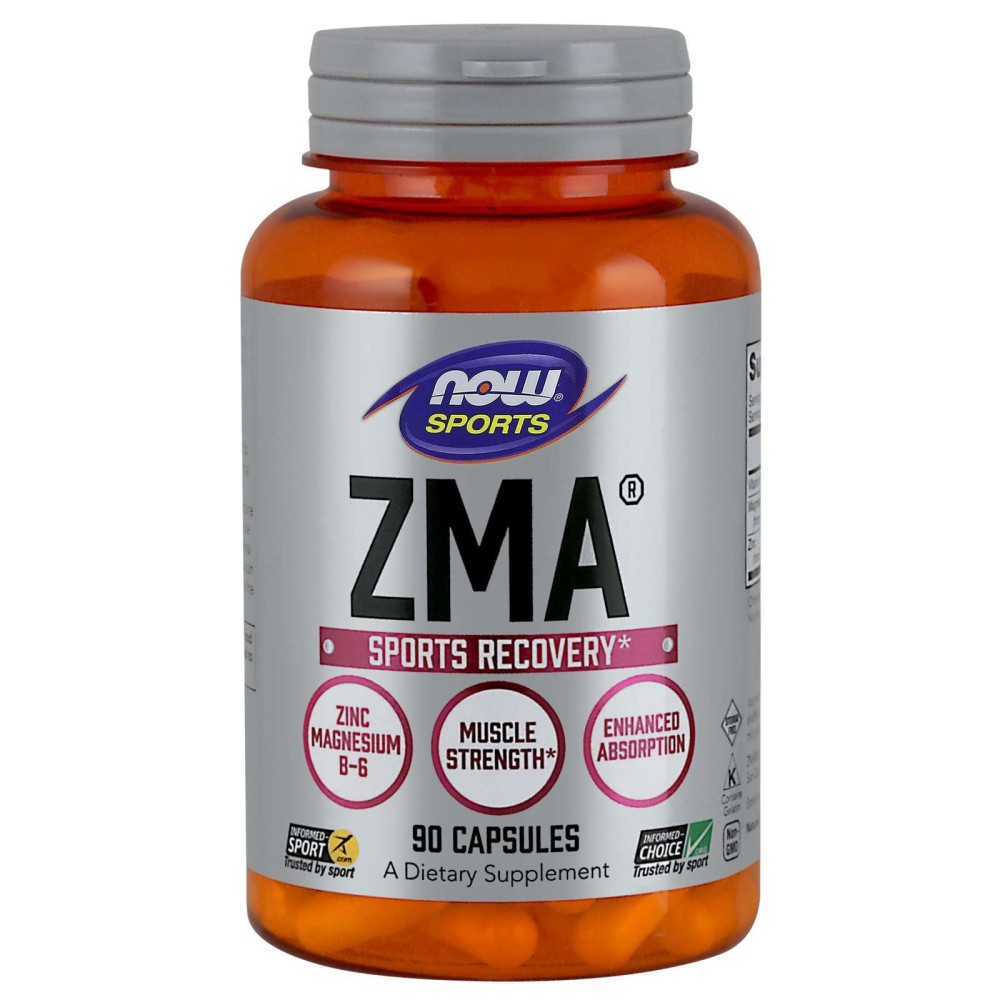 Now | ZMA 800mg | Συμπλήρωμα Διατροφής για τους Αθλητές | 90Softgels.