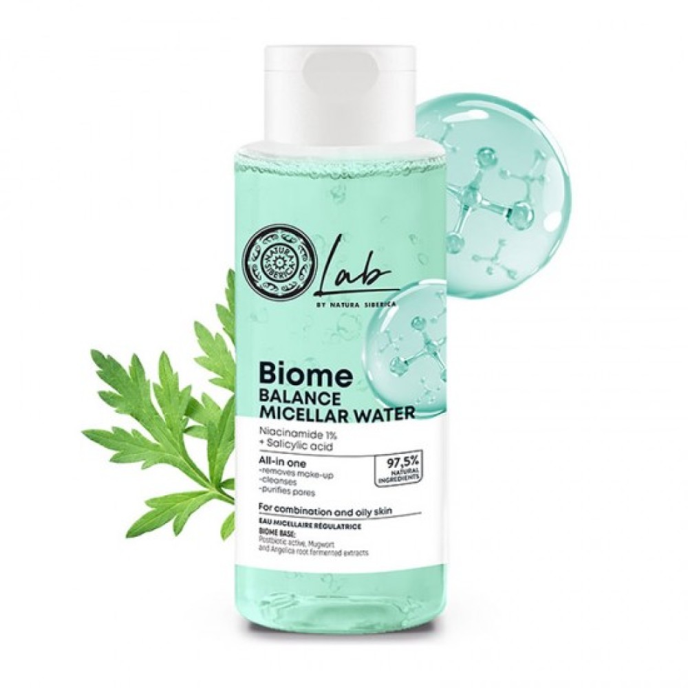 Natura Siberica | Lab Biome Balance Micellar Face Water | Νερό Micellar Εξισορρόπησης  | 400ml