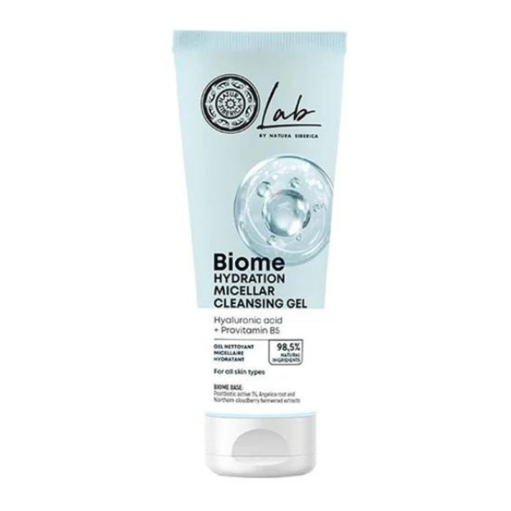 Natura Siberica | Lab Biome Hydration Micellar Cleansing Gel | Ενυδατικό Καθαριστικό Προσώπου | 140ml