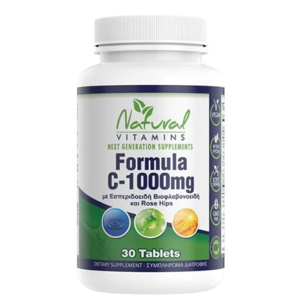 Natural Vitamins | Formula C-1000mg | 30tabs