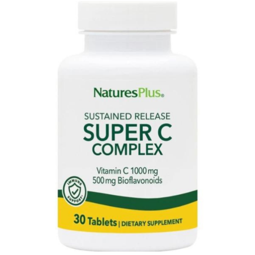 Natures Plus | Super C Complex 1000mg | 30tabs