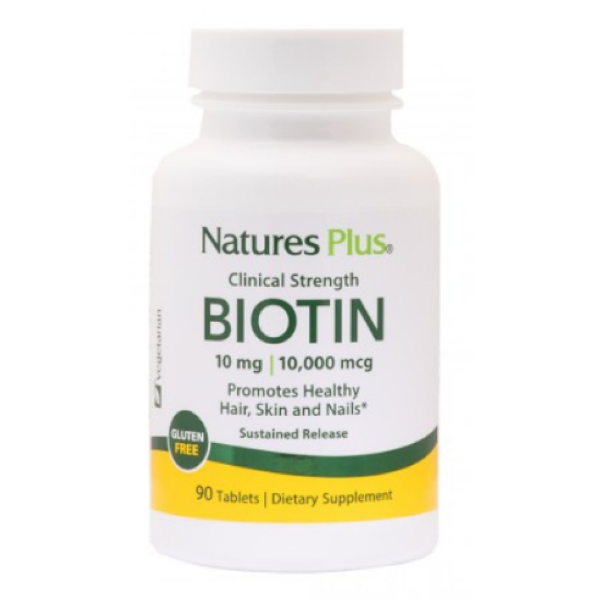 Natures Plus | Biotin 10mg | 90tabs