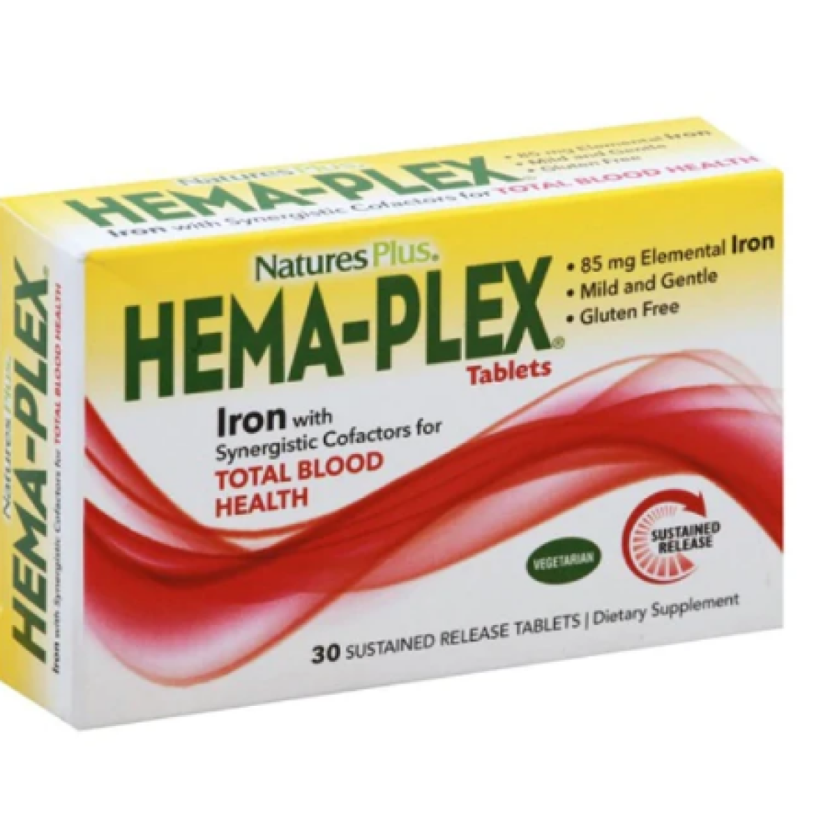 Natures Plus | Hema Plex | 30 tabs