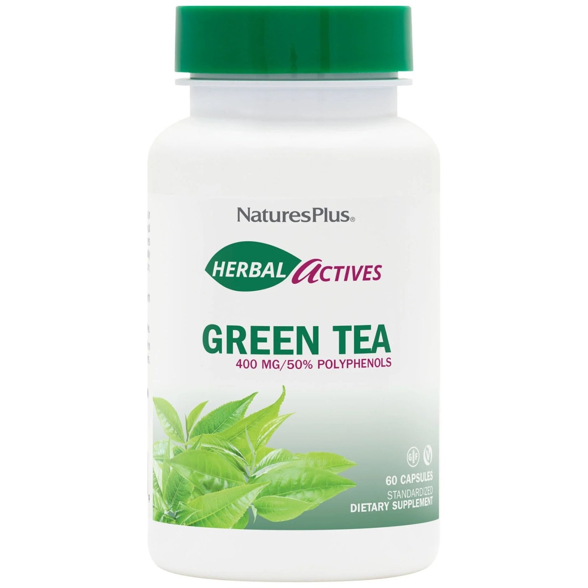 Natures Plus | Green Tea 400mg | 60caps