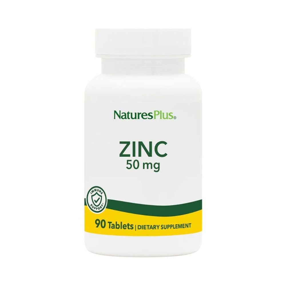 Natures Plus | Zinc 50mg | 90tabs