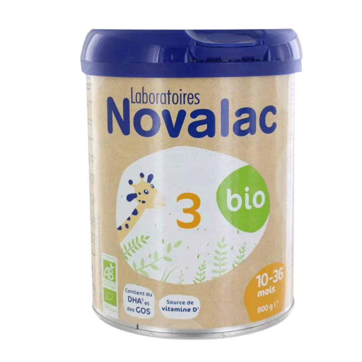 Novalac | Bio 3 Γάλα Σε Σκόνη για Βρέφη 10m+ | 800g 