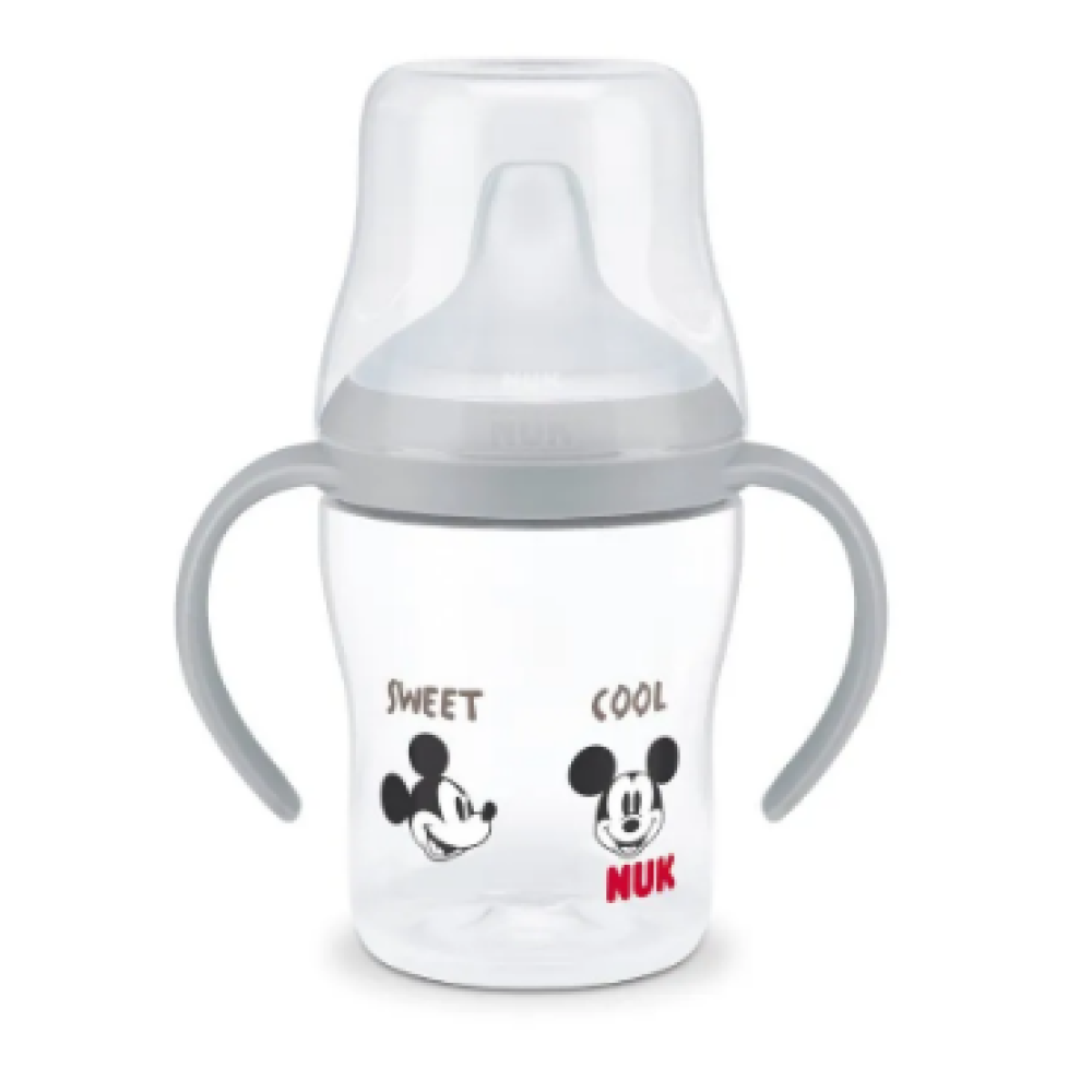 Nuk | Perfect Match Εκπαιδευτικό Μπιμπερό με Ρύγχος Mickey 6+ Μηνών | 150ml