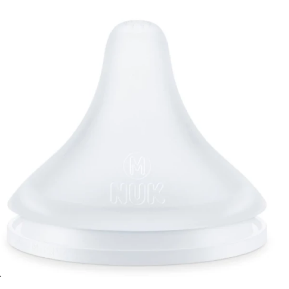 Nuk | Perfect Match Θηλή Σιλικόνης Μικρής Οπής Μέγεθος Medium 3m+ | 2 τμχ