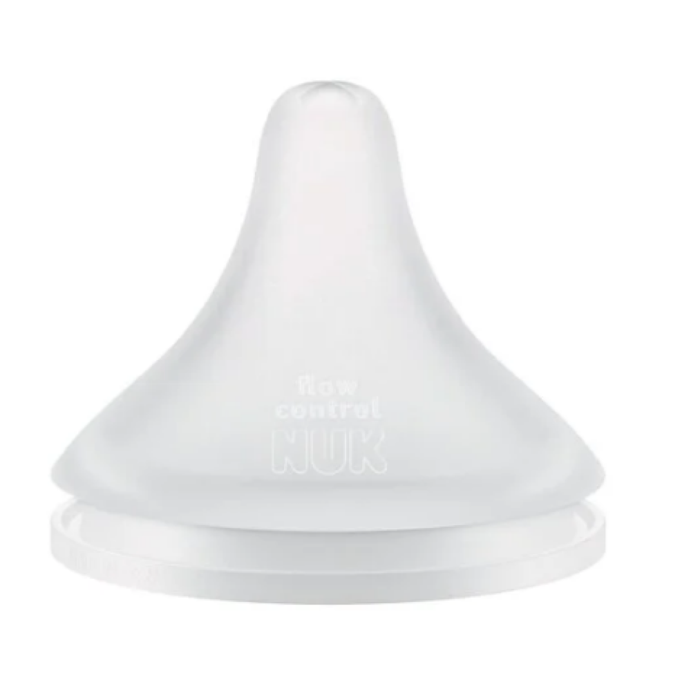 Nuk | Perfect Match Θηλή Σιλικόνη Flow Control 6m+ | 2τμχ