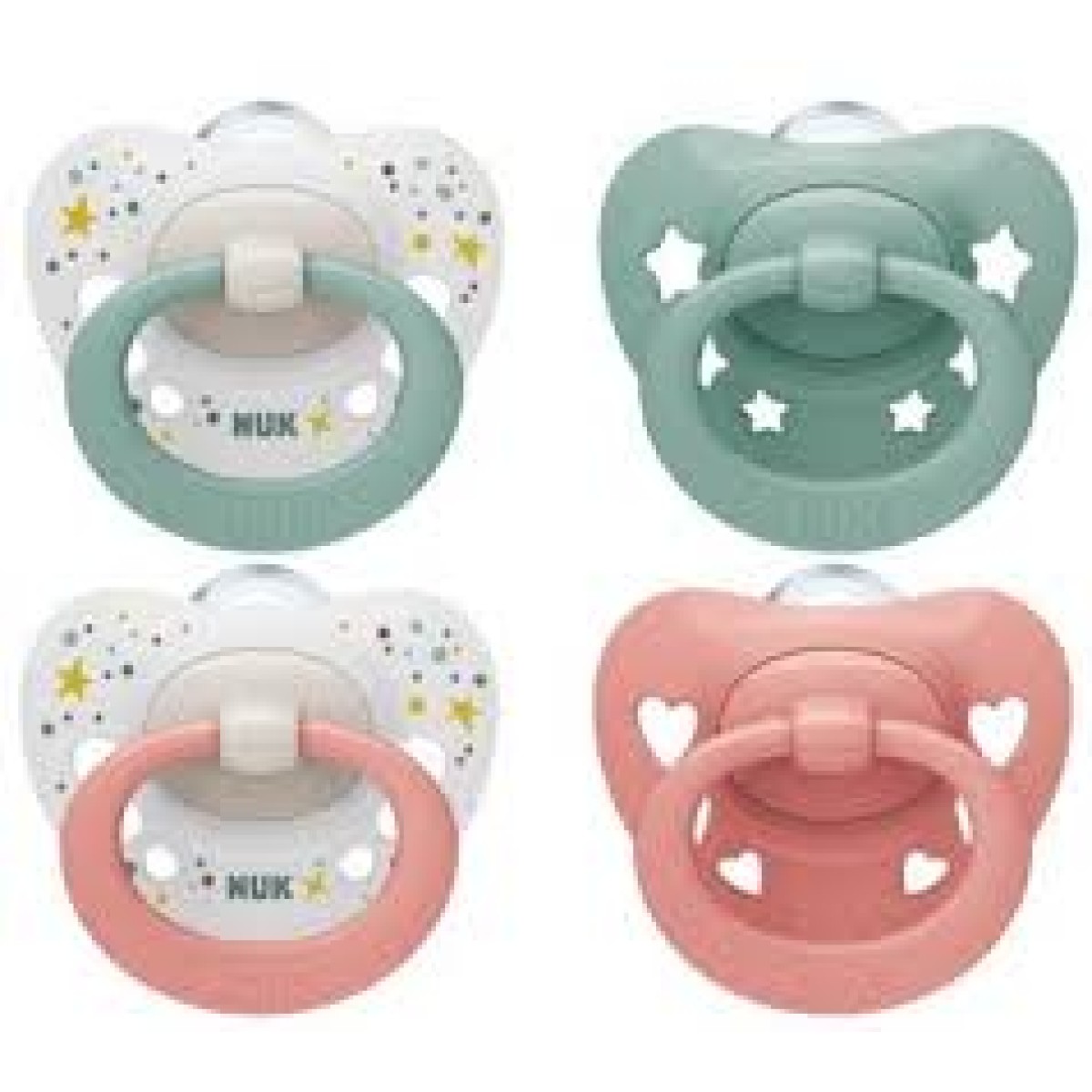 Nuk | Signature Πιπίλα Σιλικόνης για Μωρά από 0-6m | 1τεμ