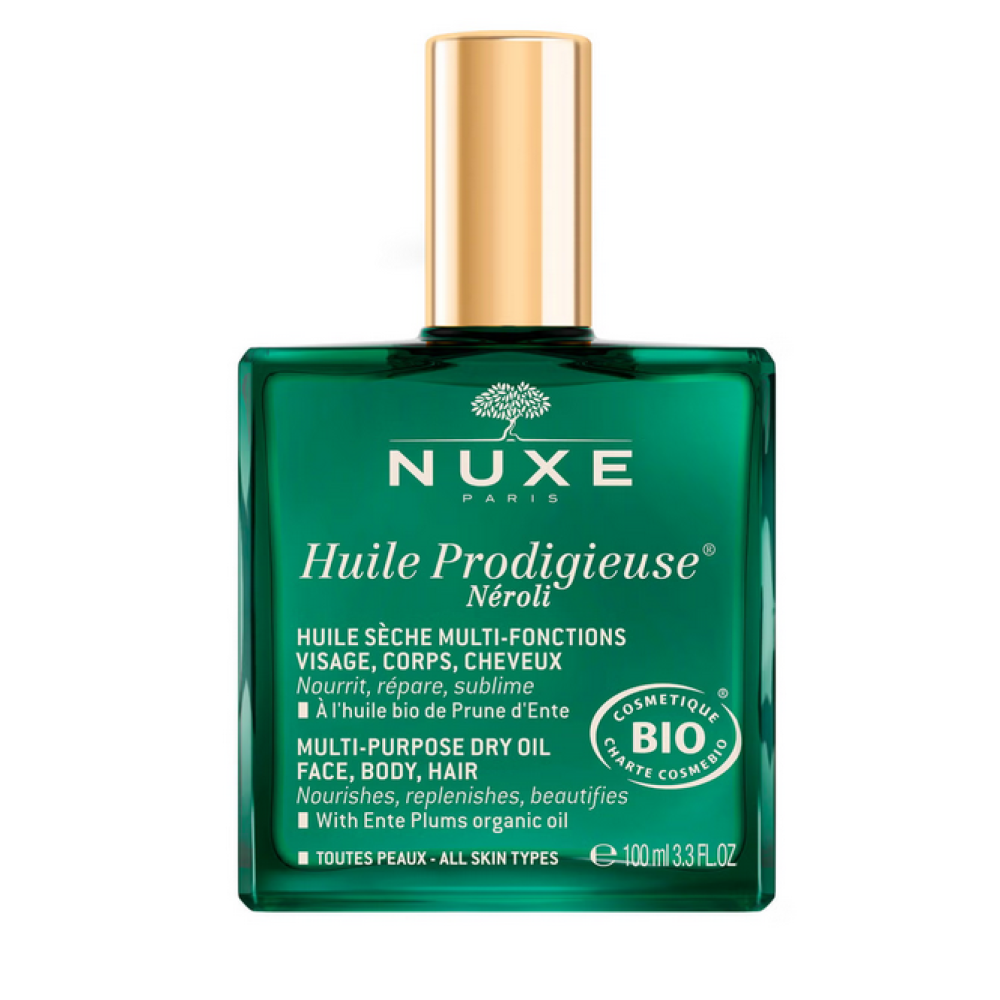 Nuxe | Huile Prodigieuse Neroli Organic Ξηρό Λάδι για Πρόσωπο, Σώμα & Μαλλιά | 100ml