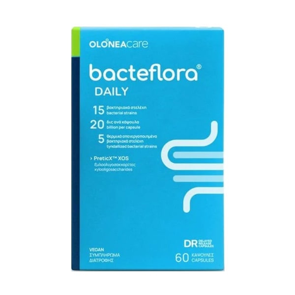 Olonea | Bacteflora Daily για Κάθε Ημέρα | 60 κάψουλες