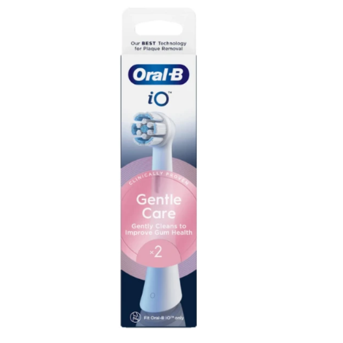 Oral-B | iO Gentle Care Ανταλλακτικές Κεφαλές Ηλεκτρικής Οδοντόβουρτσας | 2τεμ