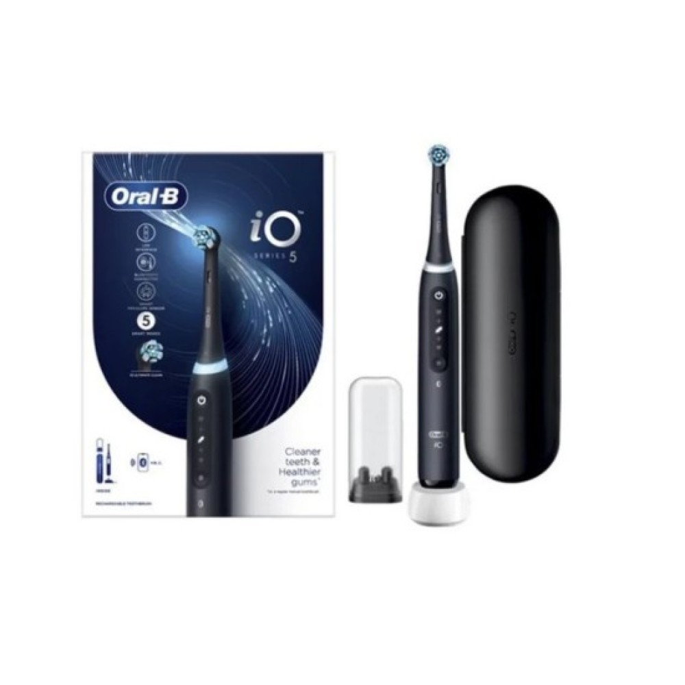 Oral-B | iO Series 5 | Magnetic Black | Ηλεκτρική Οδοντόβουρτσα 1τμχ