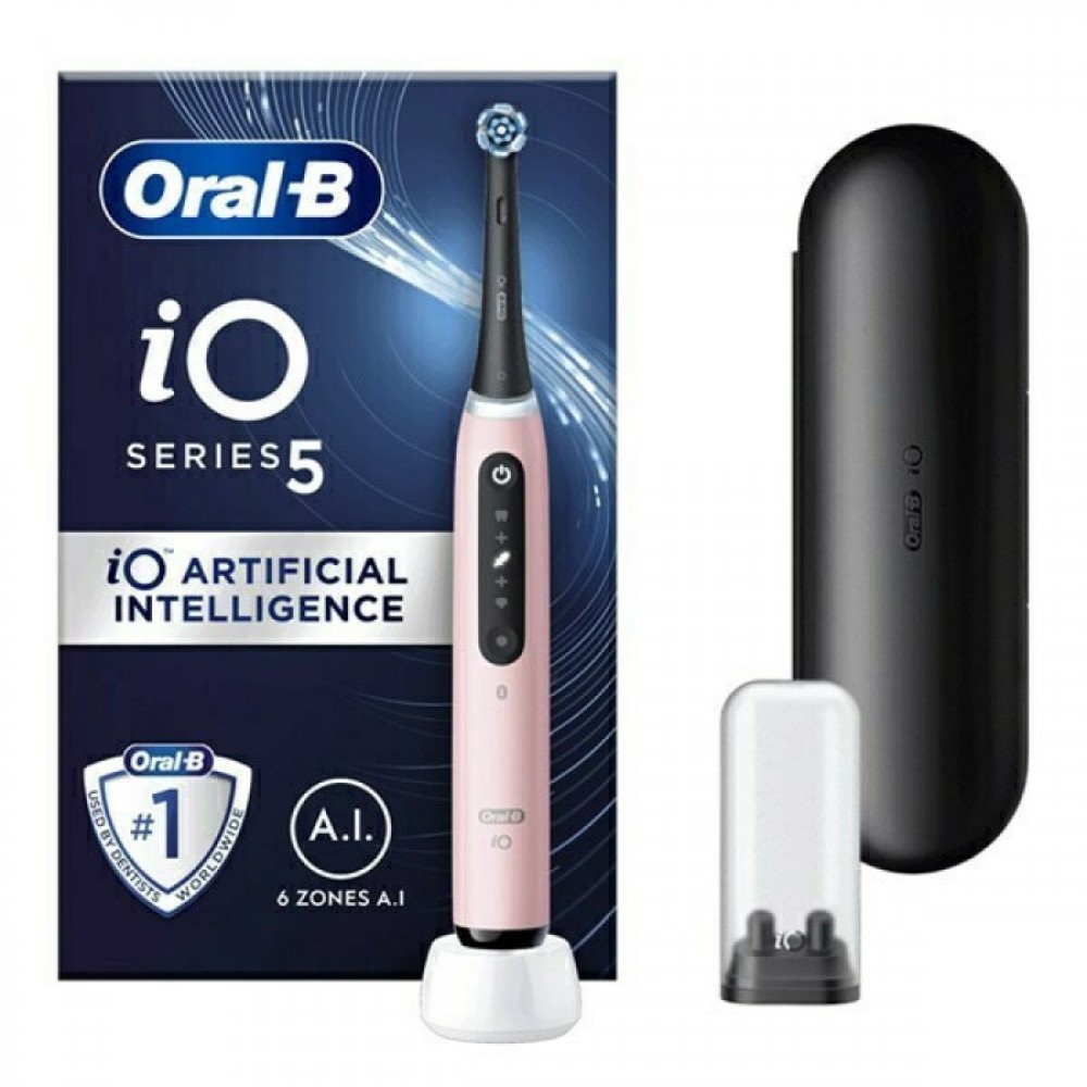 Oral-B | iO Series 5 | Magnetic Pink | Ηλεκτρική Οδοντόβουρτσα 1τμχ