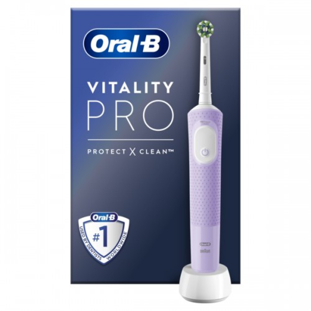Oral-B | Vitality PRΟ | Ηλεκτρική Οδοντόβουρτσα Μωβ | 1τμχ.