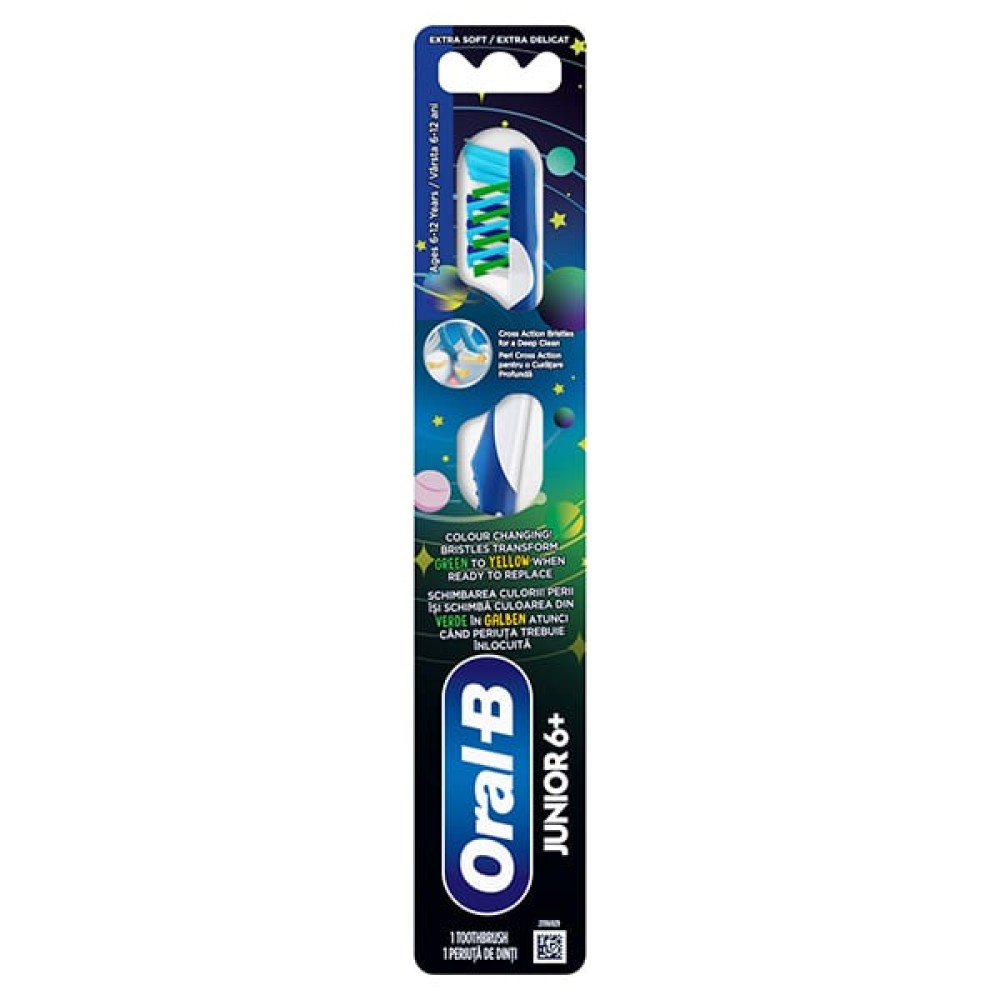 Oral-B | Junior Extra Soft Παιδική Οδοντόβουρτσα για 6+ Χρονών | 1τεμ