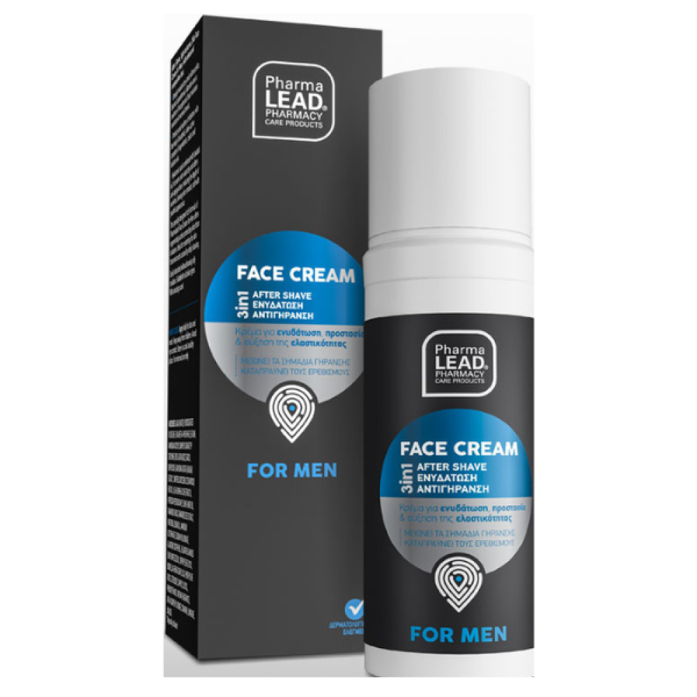 Pharmalead | Men 3in1 Face Cream Κρέμα Προσώπου για Άνδρες | 50ml