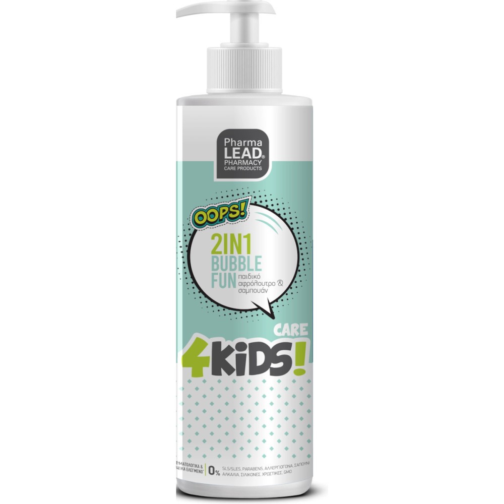 Pharmalead 4Kids | Shampoo & Shower Gel | Παιδικό Σαμπουάν Και Αφρόλουτρο | 500ml.