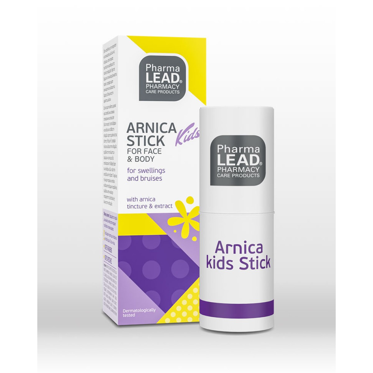 Pharma Lead  | Arnica Kids Stick | Στικ  για την Περιποίηση των Παιδιών από Μώλωπες,  Χτυπήματα και Ερεθισμούς, | 15gr