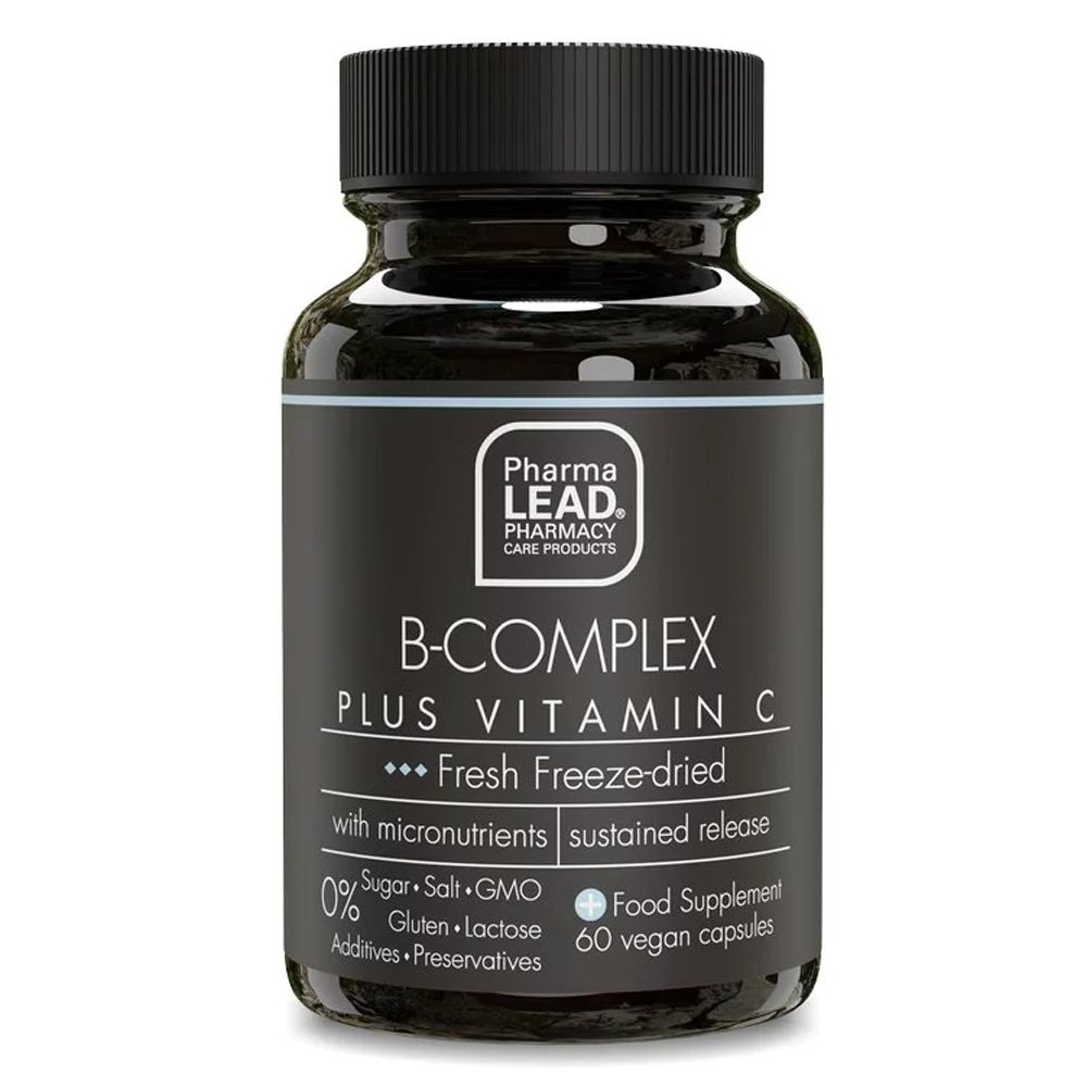 Pharmalead | Black Range B-Complex Plus Vitamin C | 60veg.caps