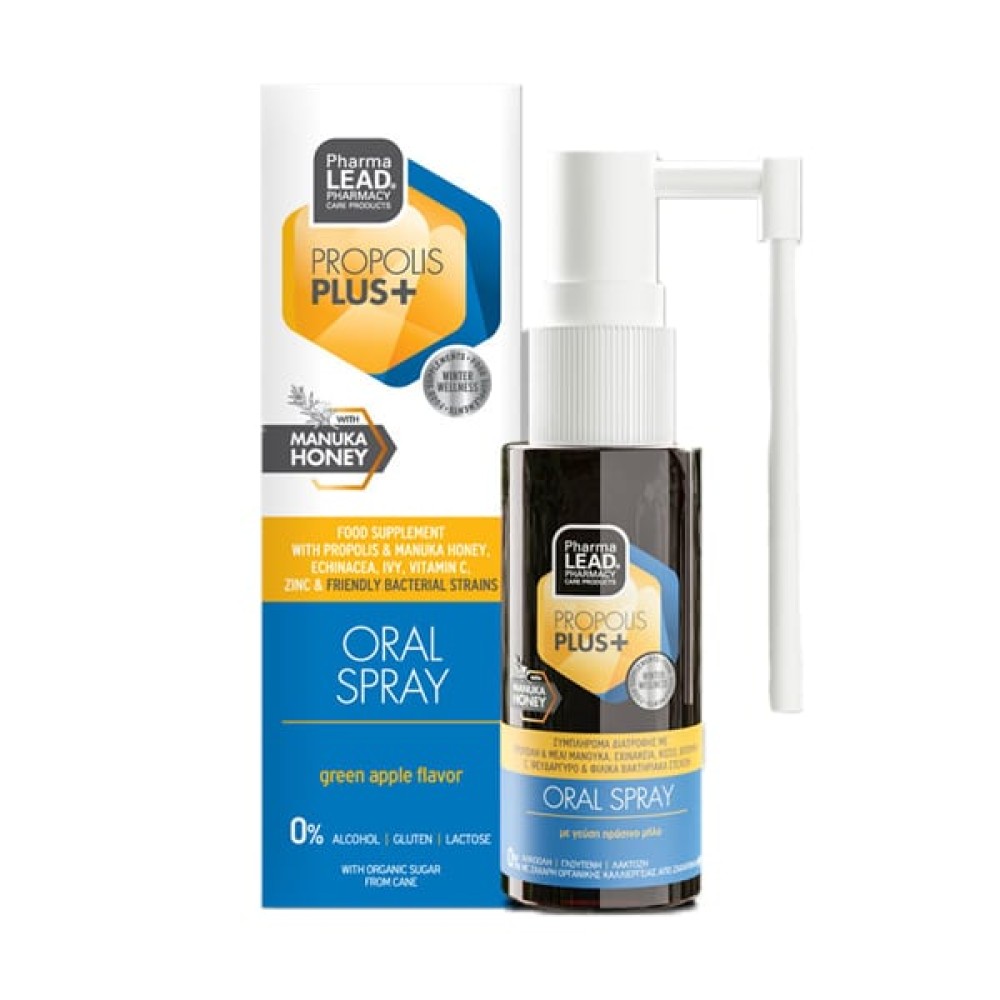 Pharmalead | Propolis Plus+ Oral Spray Σπρέι για τον Ερεθισμένο Λαιμό & τον Βήχα | 30ml 