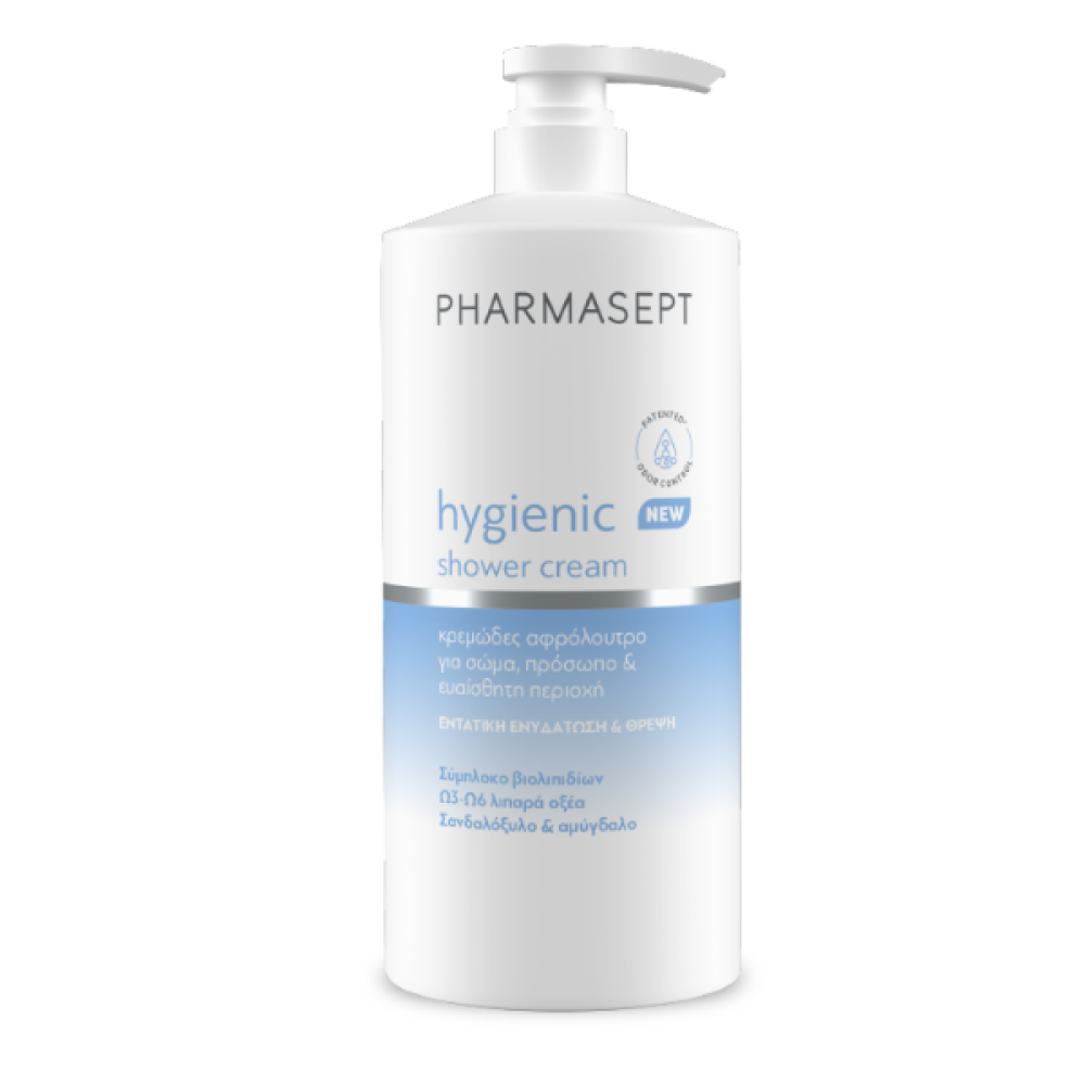 Pharmasept | Hygienic Shower Cream Κρεμώδες Αφρόλουτρο για Ενυδάτωση & Θρέψη | 1000ml
