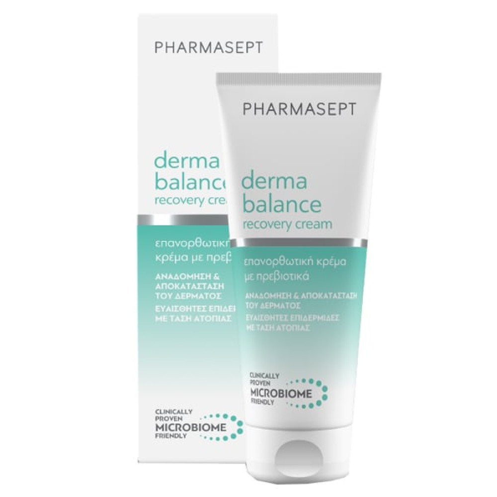 Pharmasept | Derma Balance Recovery | Επανορθωτική Κρέμα Προσώπου Με Πρεβιοτικά 100ml.