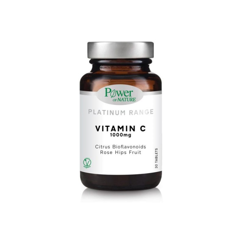 Power Health | Platinum Vitamin C 1000mg Συμπλήρωμα Διατροφής Βιταμίνης C | 30tabs