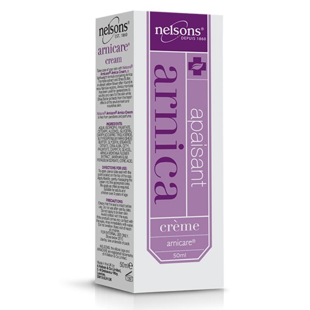Power Health | Nelsons Arnicare Arnica Cream | Κρέμα για Μώλωπες & Χτυπήματα | 50ml