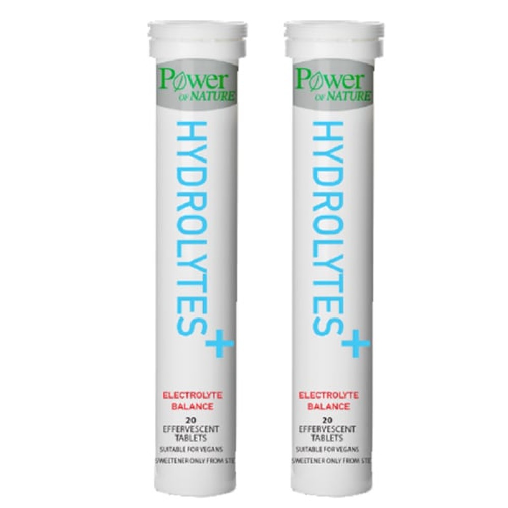 Power of Nature | Promo Hydrolytes Ηλεκτρολύτες με Γεύση Λεμόνι | 2x20eff.tabs