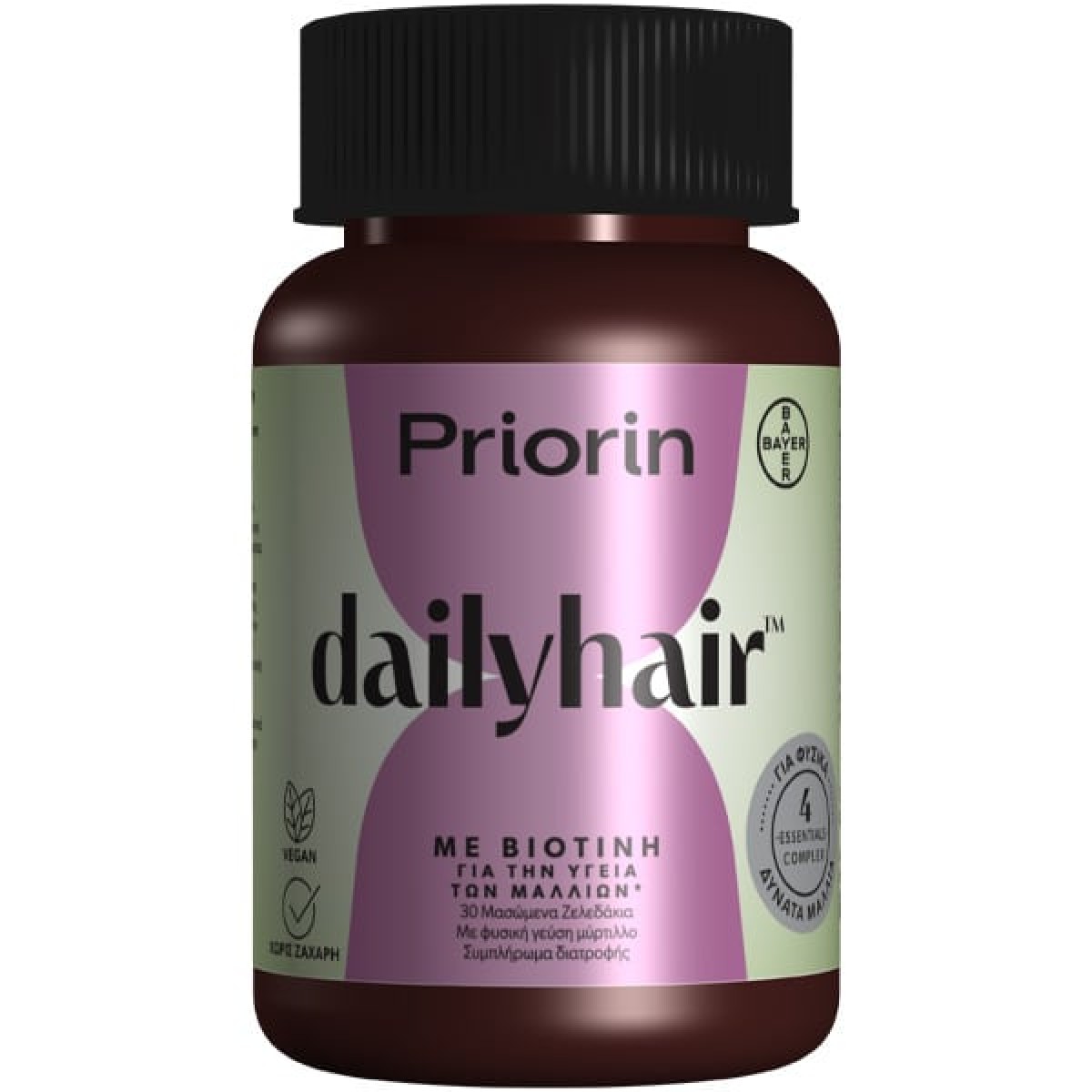 Priorin | Dailyhair με Βιοτίνη | 30gummies