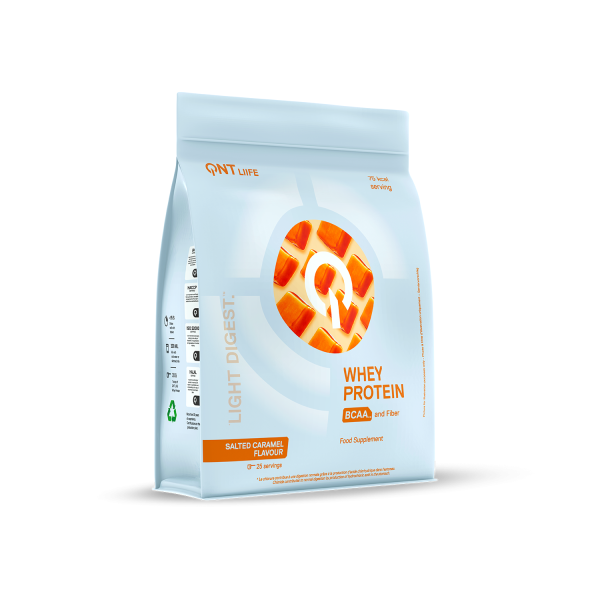 QNT | Light Digest Whey Protein Salted Caramel | 500gr QNT | Light Digest Whey Protein Salted Caramel | 500gr